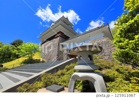 羽州の名城　上山城　石灯籠 125911067