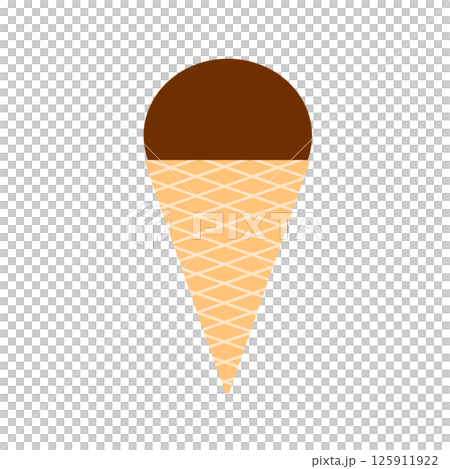 Chocolate ice cream image 125911922