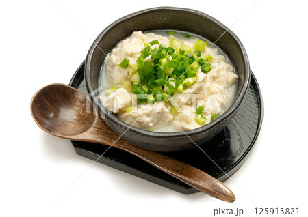 沖縄の郷土食、ゆし豆腐 125913821