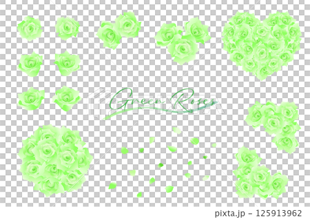 綠玫瑰套裝材質(1朵玫瑰、花束、相框、花瓣) 綠玫瑰套裝材質(1朵玫瑰、花束、相框、花瓣) 125913962