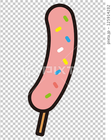 ストロベリーチョコバナナのアイコン 125914282