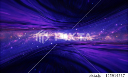 Purple Nebula Universes Ever Expanding Beauty 125914287