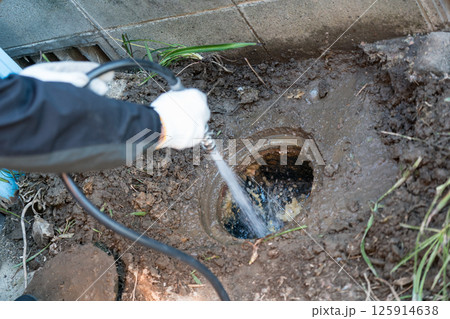 排水管の高圧洗浄 125914638