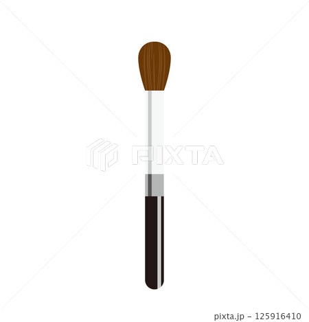 メイクアップブラシのイラスト 125916410