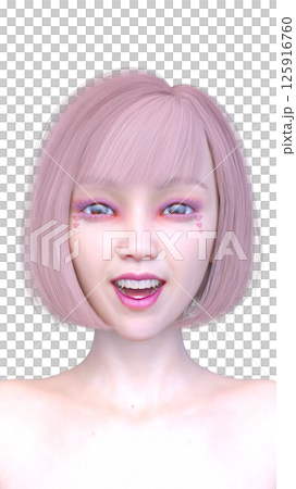 女人的臉的特寫 女人的臉的特寫 125916760