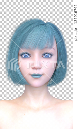 女人的臉的特寫 女人的臉的特寫 125916762