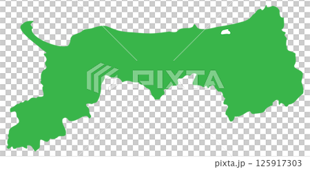 鳥取県　地図 125917303