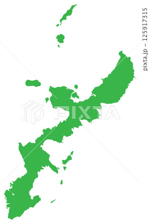 沖縄県　地図 125917315