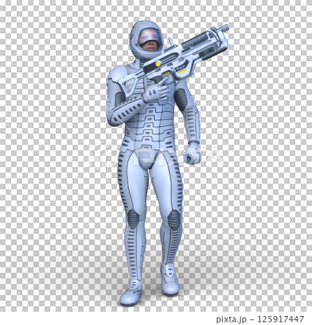 Cyber warrior 125917447