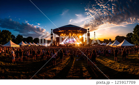 夏の野外音楽フェス 125917709