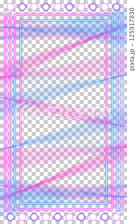 ライトが照らされた音楽ステージのような背景壁紙（背景透過） 125917830