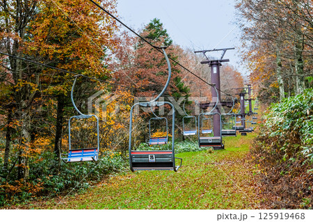 山形 紅葉に染まる蔵王 山形 紅葉に染まる蔵王 125919468