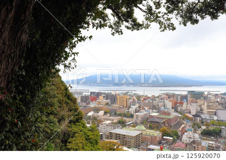 城山展望台からの眺め 曇り空 城山展望台からの眺め 曇り空 125920070