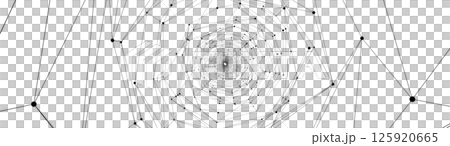 Technology abstract background. Dots connected by lines. Minimalist mesh backdrop. Abstract polygonal radial shape. Plexus circles. Technology abstract background. Dots connected by lines. Minimalist mesh backdrop. Abstract polygonal radial shape. Plexus circles. 125920665
