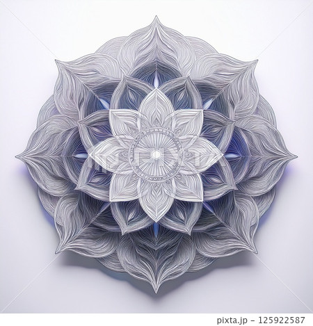 曼陀羅　イラスト 125922587