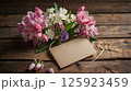 Rustic Mother's Day Bouquet with Greeting Card 125923459