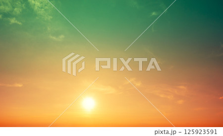 Colorful cloudy sky at sunset. Gradient color. Sky texture, abstract nature background Colorful cloudy sky at sunset. Gradient color. Sky texture, abstract nature background 125923591