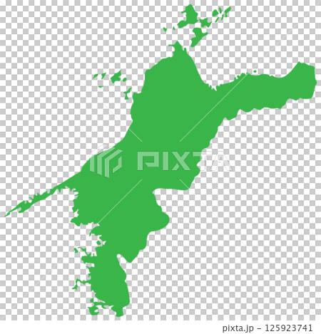 Ehime prefecture map Ehime prefecture map 125923741
