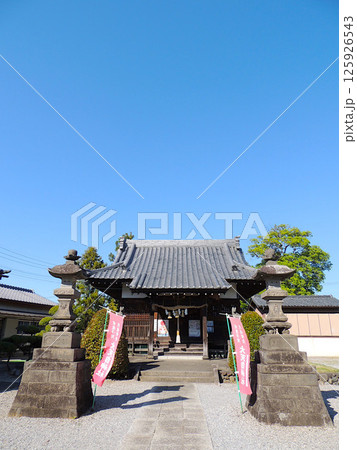 大天白神社　拝殿 125926543