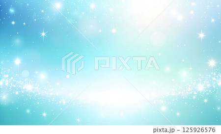 淡くキラキラしたドリーミーな背景素材 125926576