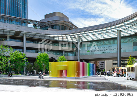 東京都港区　高輪ゲートウェイシティ　ゲートウェイパーク　高輪ゲートウェイ駅 125926962