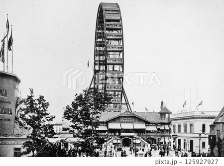 1893年 シカゴ万博 観覧車 1893年 シカゴ万博 観覧車 125927927