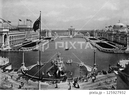 1893年　シカゴ万博　会場風景 125927932