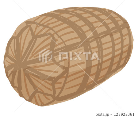 米俵のベクターイラスト 125928361