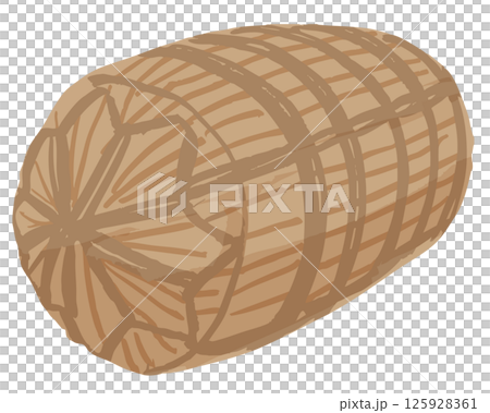 米俵のベクターイラスト 125928361