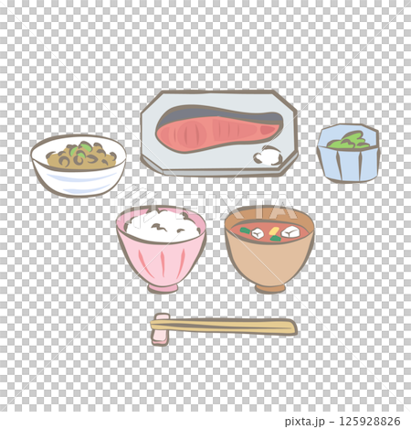 早餐的例證 125928826