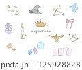 魔法アイテムのイラスト 125928828