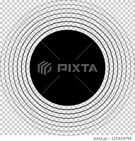 Circle blend line frame template design. Design elements Circle blend line frame template design. Design elements 125929794