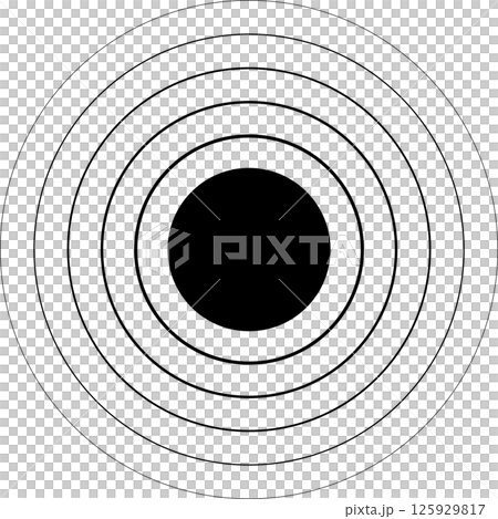 Circle blend line frame template design. Design elements Circle blend line frame template design. Design elements 125929817