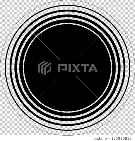 Circle blend line frame template design. Design elements Circle blend line frame template design. Design elements 125929818