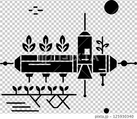 Extraterrestrial Agricultural Habitat with Plant Cultivation 125930340