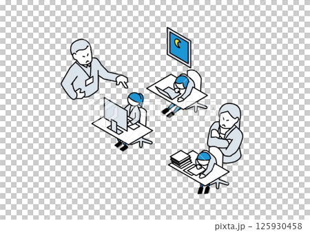 黑色公司插圖 125930458