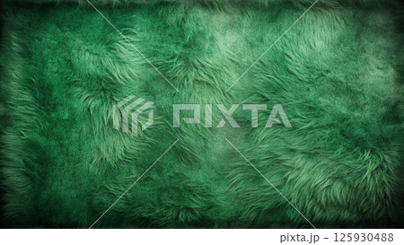 Dark Green cat fur textured background  vintage grunge style 125930488