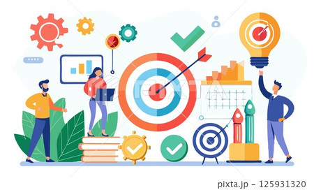 They set clear objectives and key performance indicators (KPIs) to measure progress and success. They set clear objectives and key performance indicators (KPIs) to measure progress and success. 125931320