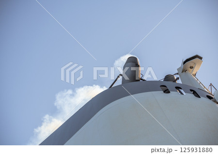 【東京九州フェリーはまゆう新門司行のファンネル】 【東京九州フェリーはまゆう新門司行のファンネル】 125931880