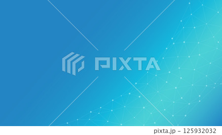 Technology blue background. Dots connected by lines. Abstract wave. Minimalist mesh. Abstract polygonal shape. Technology blue background. Dots connected by lines. Abstract wave. Minimalist mesh. Abstract polygonal shape. 125932032