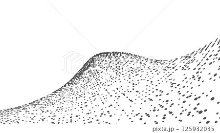 Technology background with copy space. Abstract shape. Dots connected by lines. Minimalist mesh. Abstract polygonal shape. Technology background with copy space. Abstract shape. Dots connected by lines. Minimalist mesh. Abstract polygonal shape. 125932035