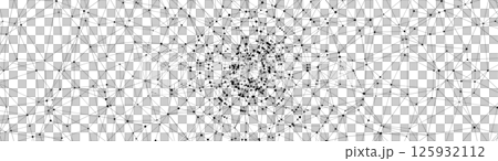 Technology abstract background. Dots connected by lines. Minimalist mesh backdrop. Abstract polygonal radial shape. Plexus circles. Technology abstract background. Dots connected by lines. Minimalist mesh backdrop. Abstract polygonal radial shape. Plexus circles. 125932112