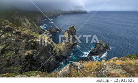 Seascape from Cabo Ortegal, Carino, Spain 125933625
