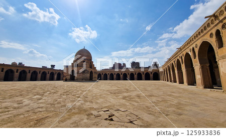 Mosque of Ibn Tulun in the Cairo, Egypt Mosque of Ibn Tulun in the Cairo, Egypt 125933836