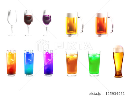 ドリンクセット 125934931
