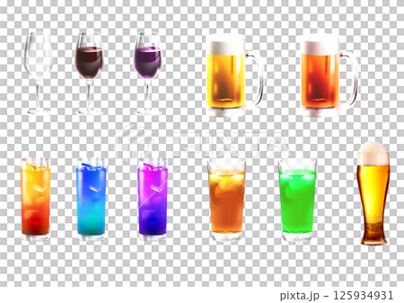 ドリンクセット 125934931