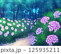紫陽花の道(昼) 125935211