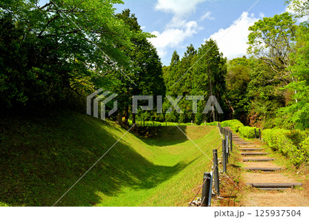 日本100名城・山中城（静岡） 125937504