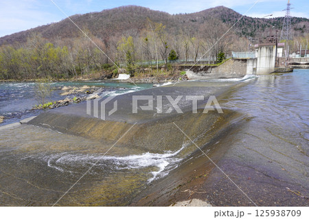 志比内頭首工(忠別川発電所取水堰) 志比内頭首工(忠別川発電所取水堰) 125938709