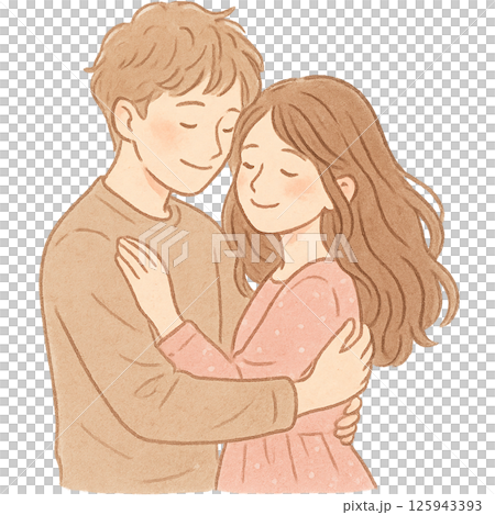 擁抱夫婦 擁抱夫婦 125943393